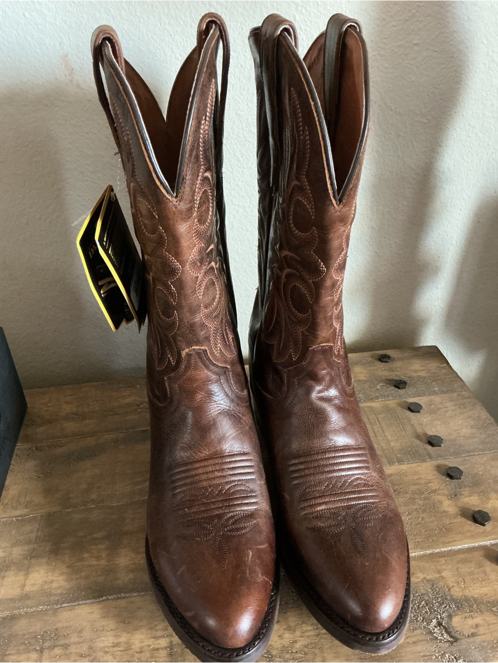 Dan Post Cottonwood Men's Leather Cowboy Boots/ size: 9 D